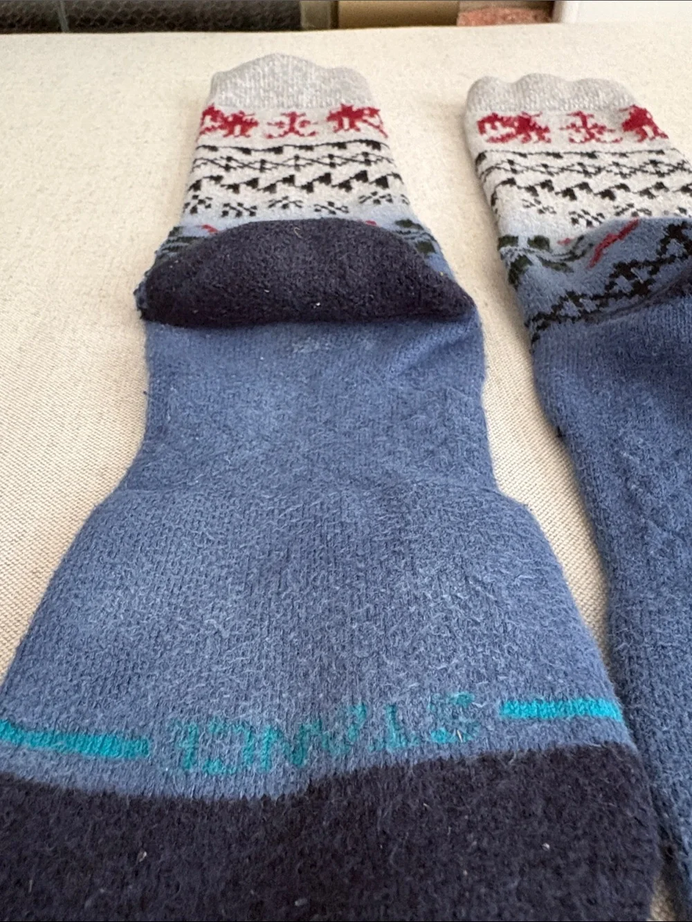 Stance Winter Snowflake Theme Socks Large